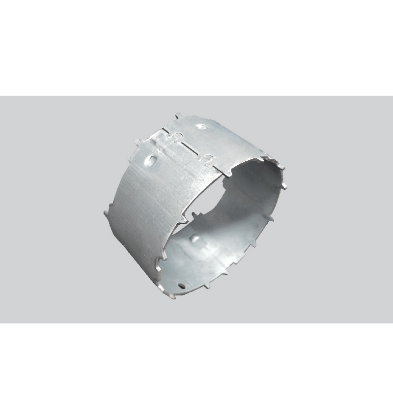 沖裁、卷圓、鉚接一次性形成零件