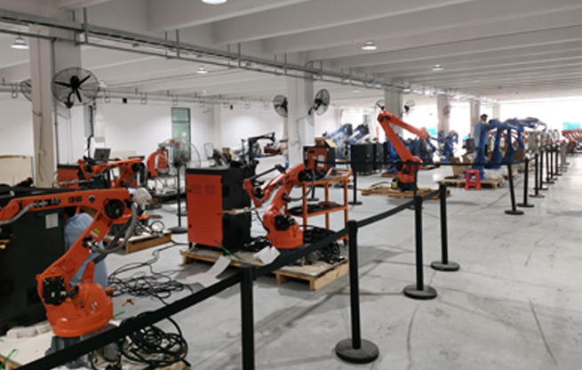 機(jī)器人轉(zhuǎn)配車(chē)間